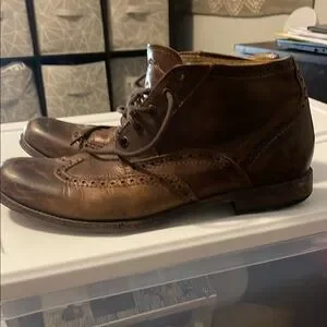 Rare Men’s Ugg Brown Leather Chukka Wingtip Shoes UGG | Shoes | Rare Mens Ugg Brown Leather Chukka Wingtip  main image 2